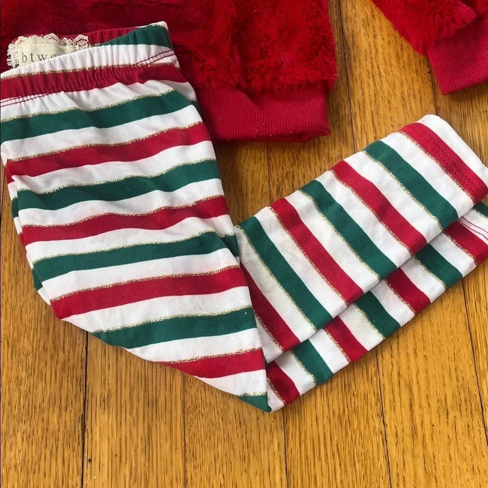 Red Fox Kids Sweater and leggings Set with Headband - Picture 4 of 4